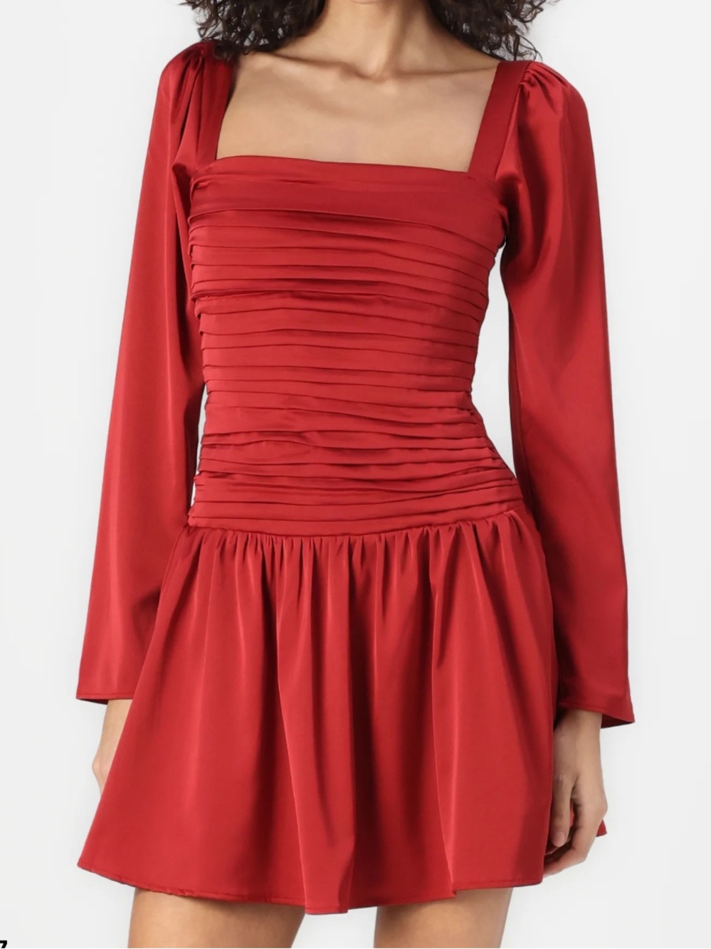 abercrombie and fitch emerson drop waist satin mini dress size extra small